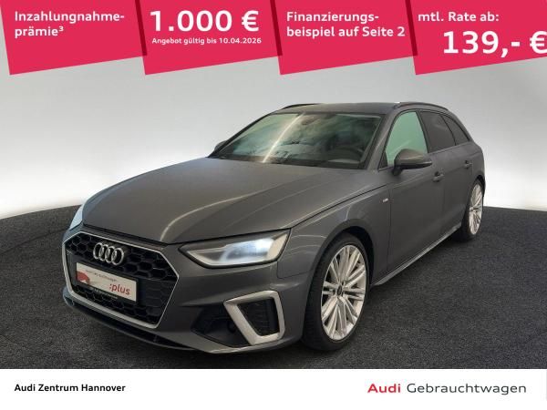Audi A4 Avant S line 40 TFSI virtual DAB B&O Leasing