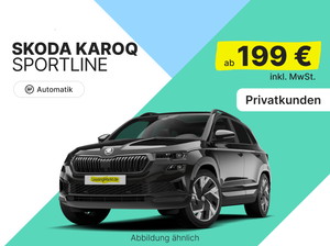 Skoda Karoq Sportline 2,0 TSI Allrad | Privat Leasing