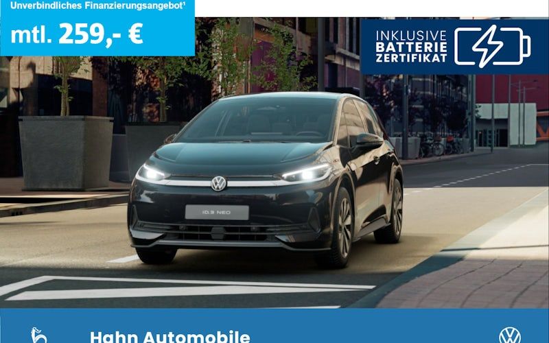 Volkswagen Id3-neo Trend 50 KWh 125 KW 5dr Kauf