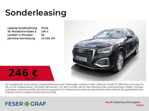 Audi Q2 35 TDI advanced Navi RüKa Sitzh. Sportsitze Leasing