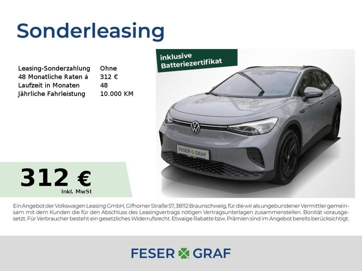 Volkswagen ID.4 Pro ACC AHK App-Connect LED Navi PDC Sitzh. Leasing