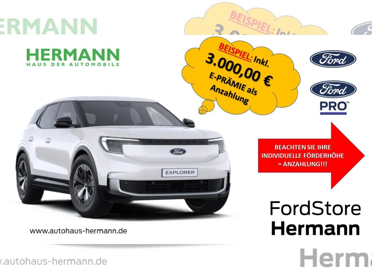Ford Explorer BEV - 58 kWh RWD STYLE Leasing