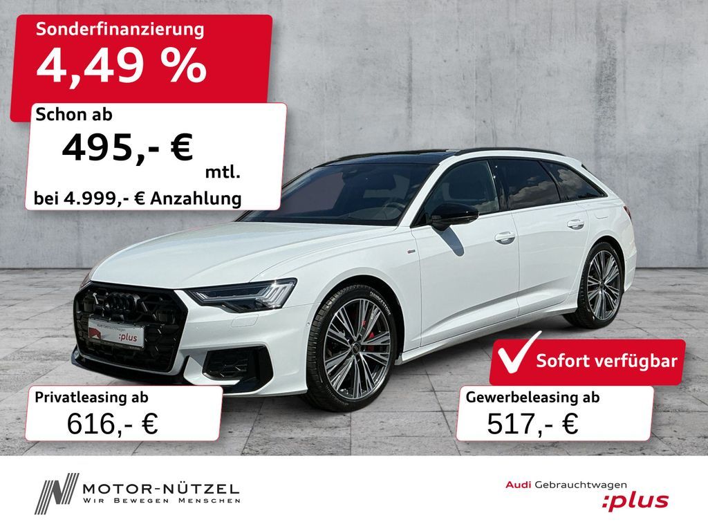Audi A6 Avant 55 TFSI e QU S-LINE MATRIX+HuD+B&O+PANO Leasing