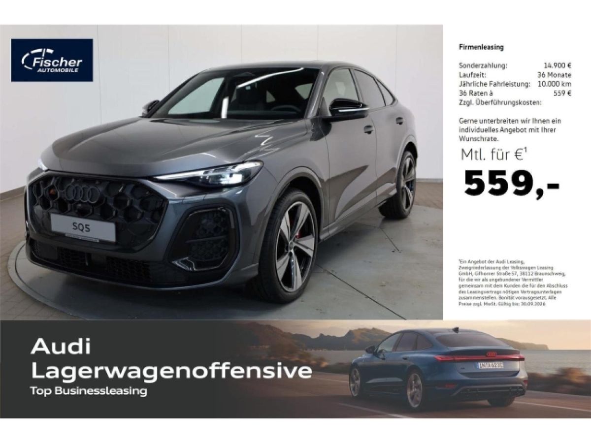 Audi SQ5 Sportback TFSI quattro UPE: 113.110,- € Leasing