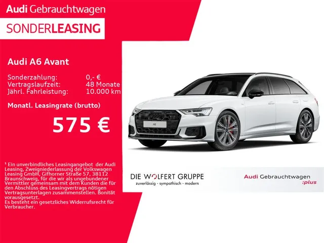 Audi A6 Avant S line 55 TFSI e quattro S tronic PANO