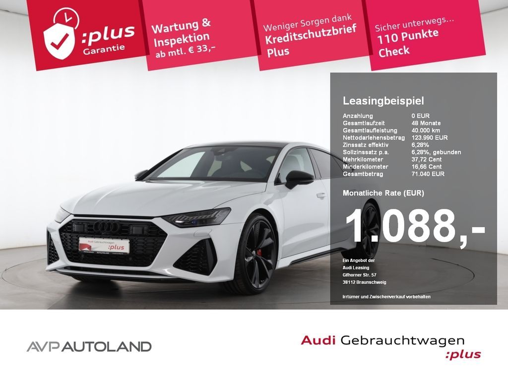 Audi RS7 Sportback TFSI quattro | PANO | +Winterreife Leasing