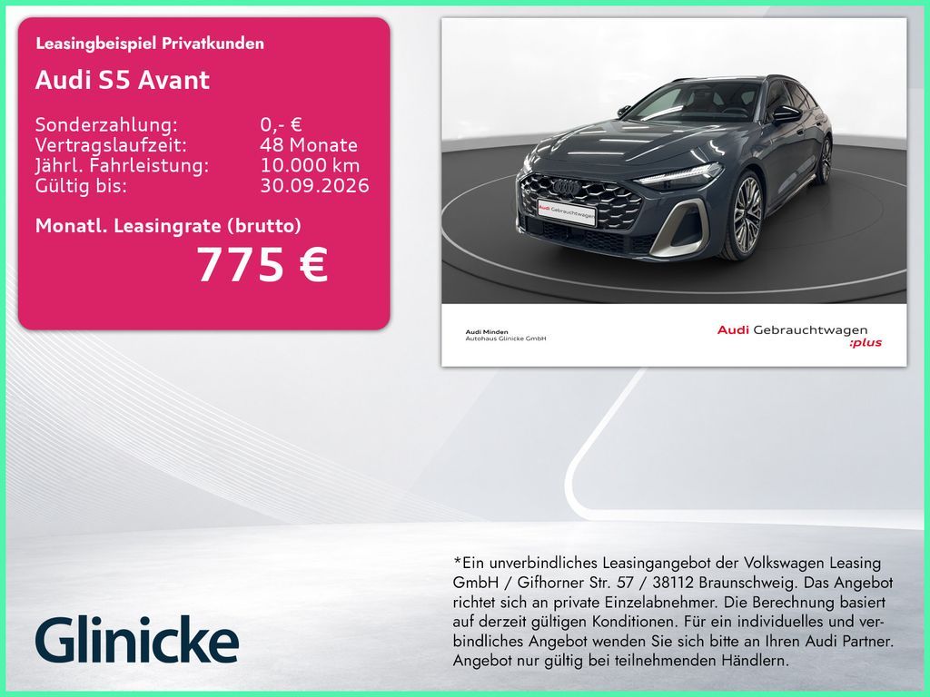 Audi S5 Avant 3.0 TFSI qu. edition one LED LM 20