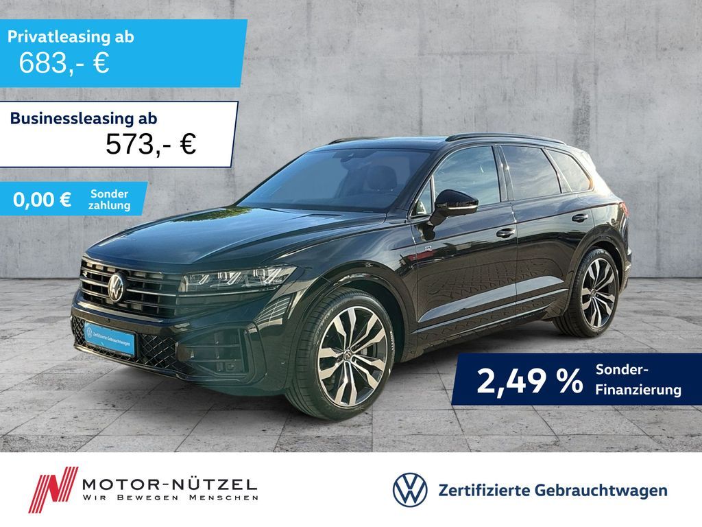 Volkswagen Touareg 3.0 TSI 4M R-LINE 5JG+AHK+PANO+LUFT+360° Leasing