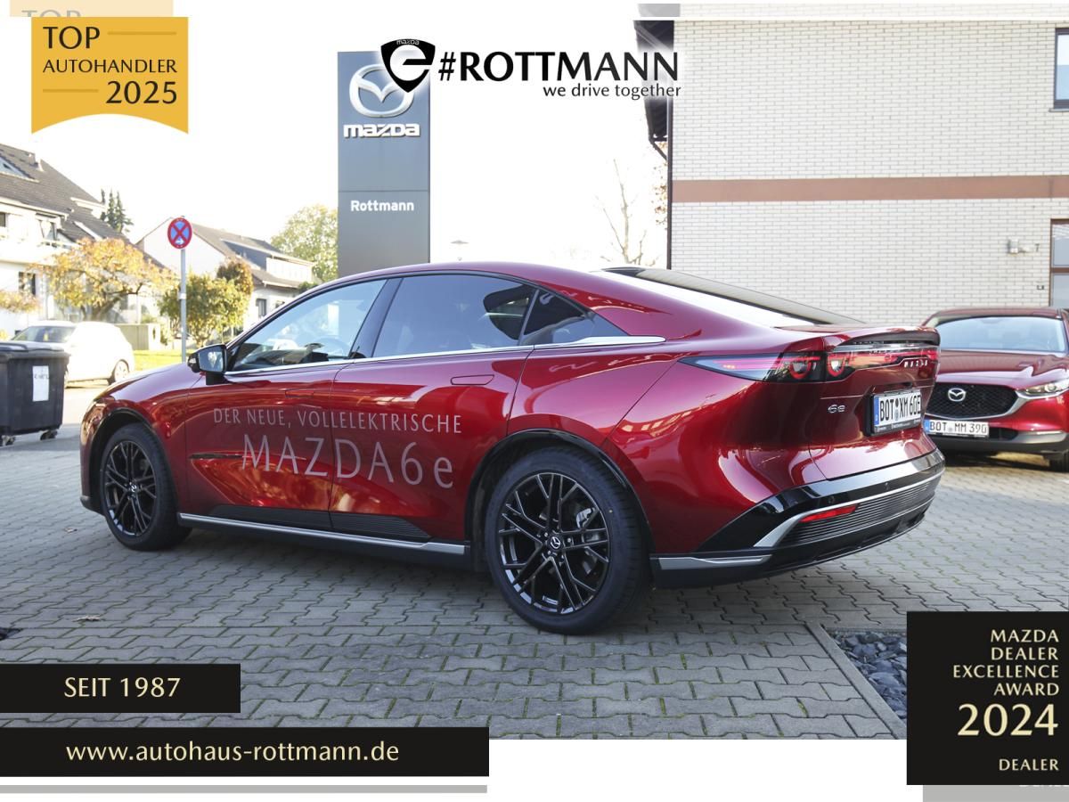 Mazda 6e EV 258ps Aut. Takumi Sony/Panoram/360°/Leder Schwarz Leasing