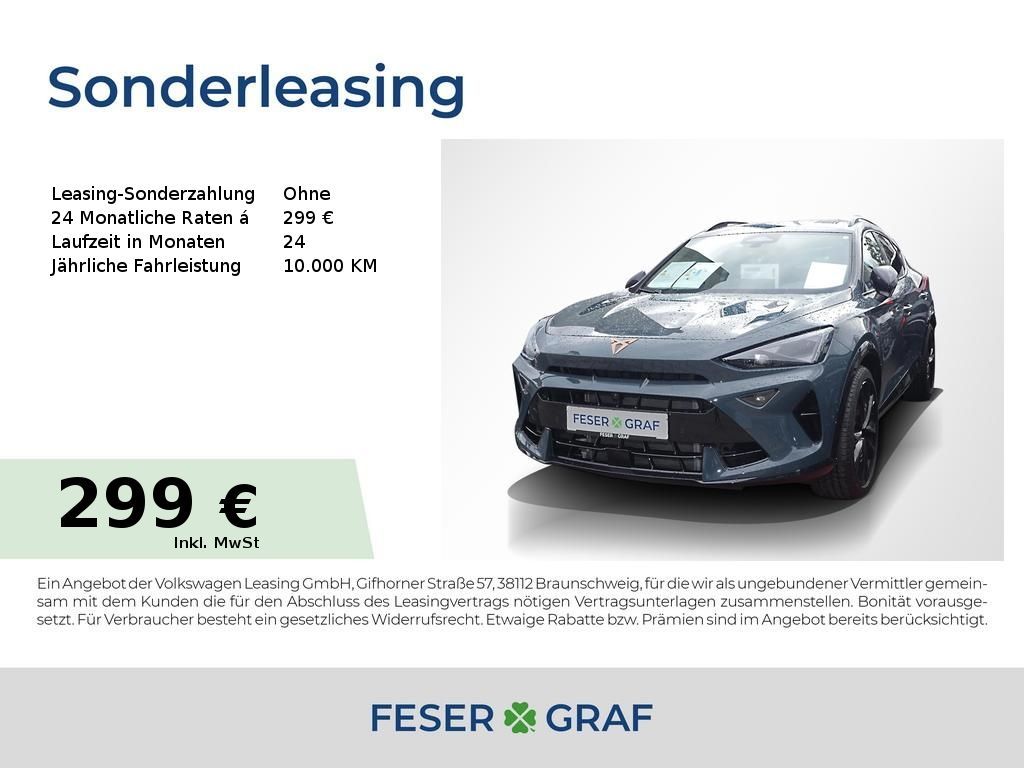 Cupra Formentor VZ 2.0 TSI Black Edition 4D DSG 360° Leasing