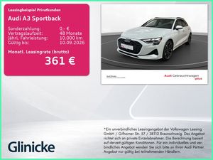 Audi A3 Sportback 2.0 TDI advanced AHK LED LM 19" Nav