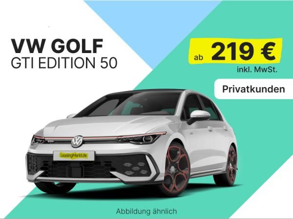 Volkswagen Golf GTI EDITION 50 | Privat Leasing