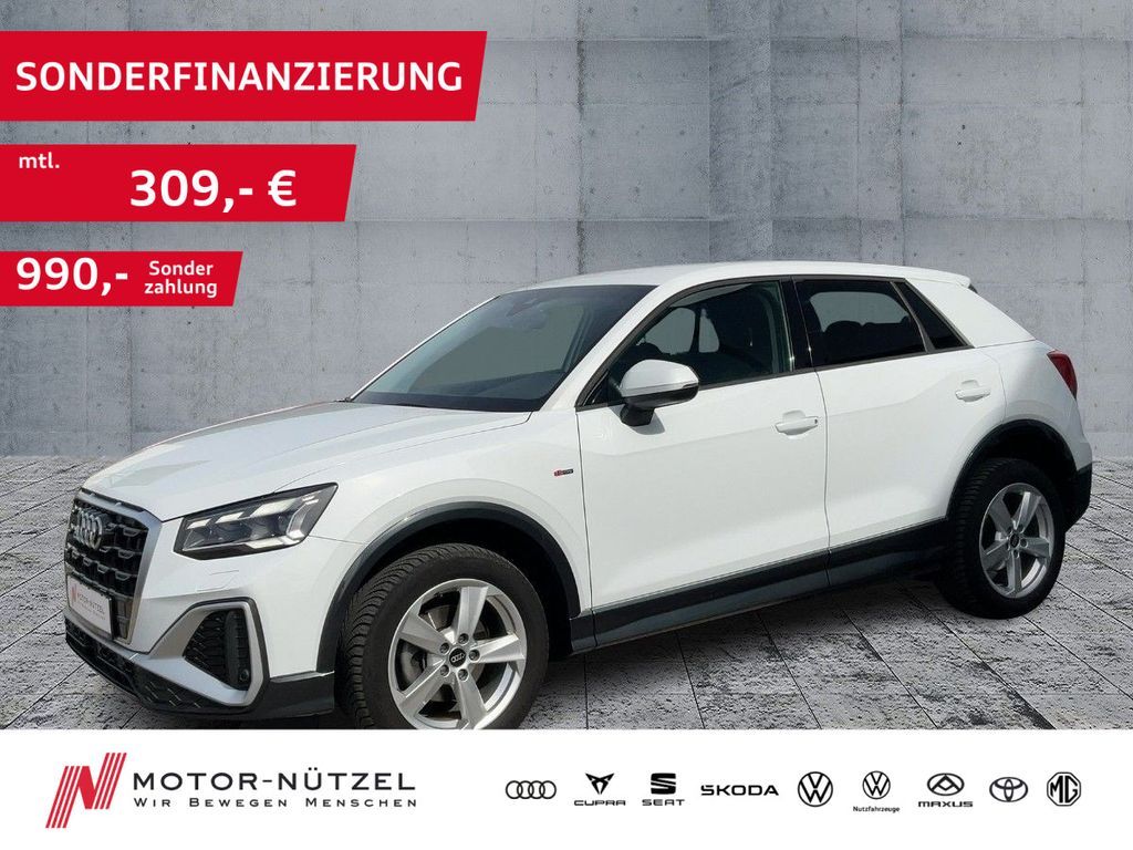 Audi Q2 35 TFSI S-TR S-LINE MATRIX+NAVI+APP+ACC+SHZ Leasing