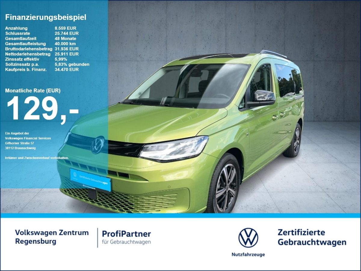 Volkswagen Caddy California TSI MAXI LED R-KAMERA ACC PDC Leasing