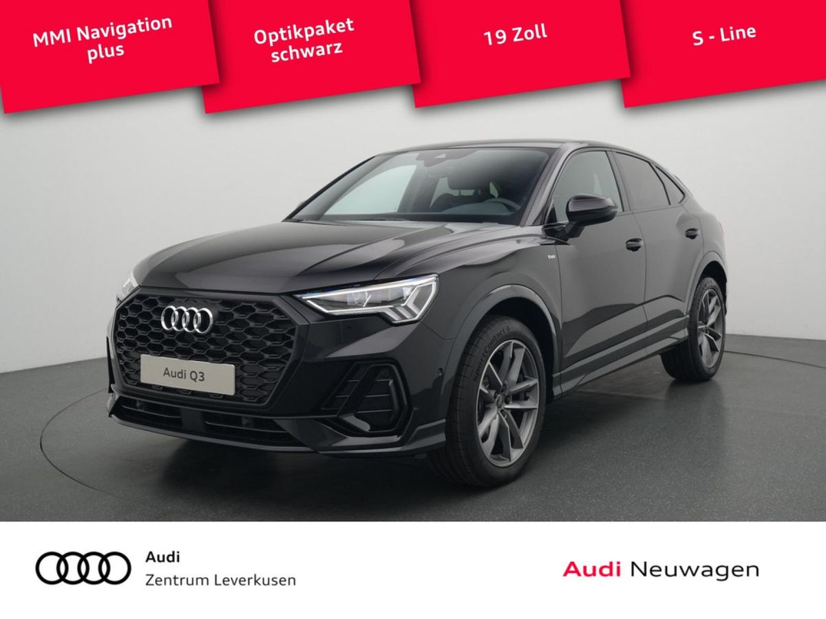 Audi Q3 Sportback S tronic S line ab mtl. € 499,-¹🏳️ SOFORT VERFÜGBAR! 🏳️ Leasing