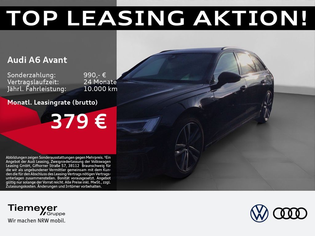 Audi A6 Avant 50 TFSIe Q 2x S LINE MATRIX MEMORY HuD Leasing