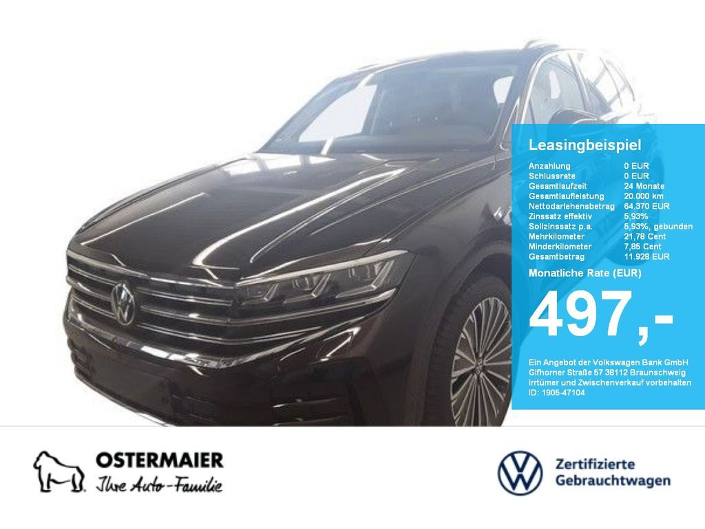 Volkswagen Touareg ELEGANCE 3.0TDI 231PS NP.108T ACC.5J-G.A Leasing
