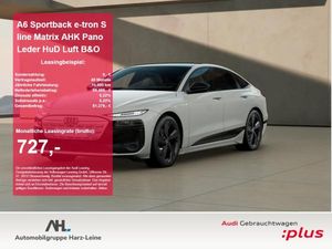 Audi A6 e-tron A6 Sportback e-tron S line Matrix AHK Pano Leder HuD Luft B&O