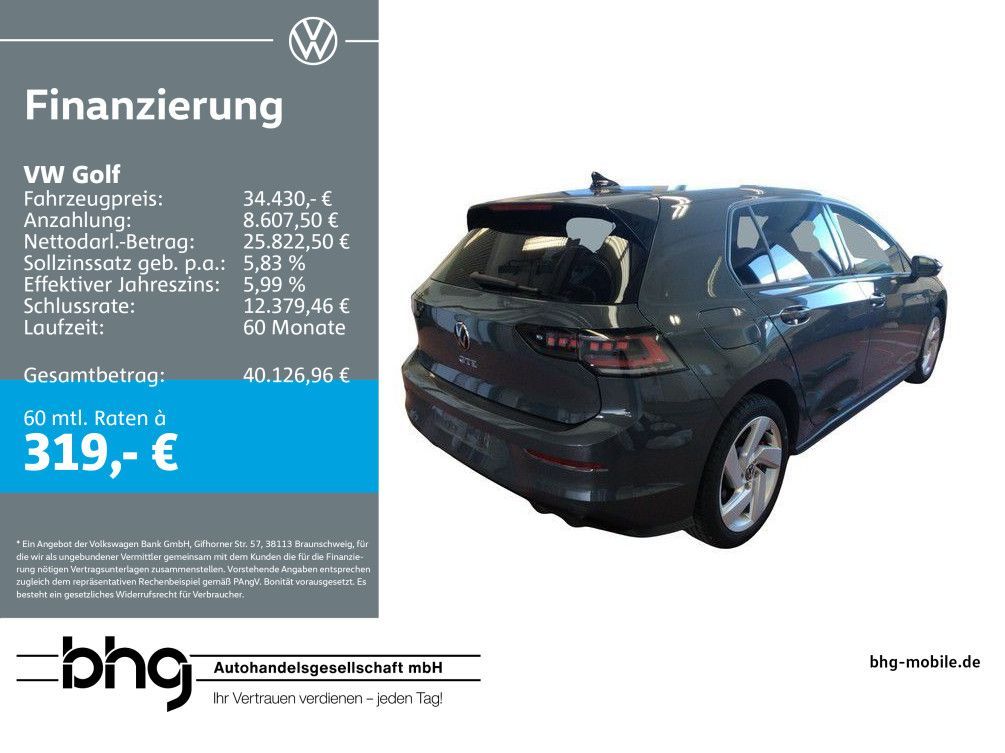 Volkswagen Golf GTE Leasing