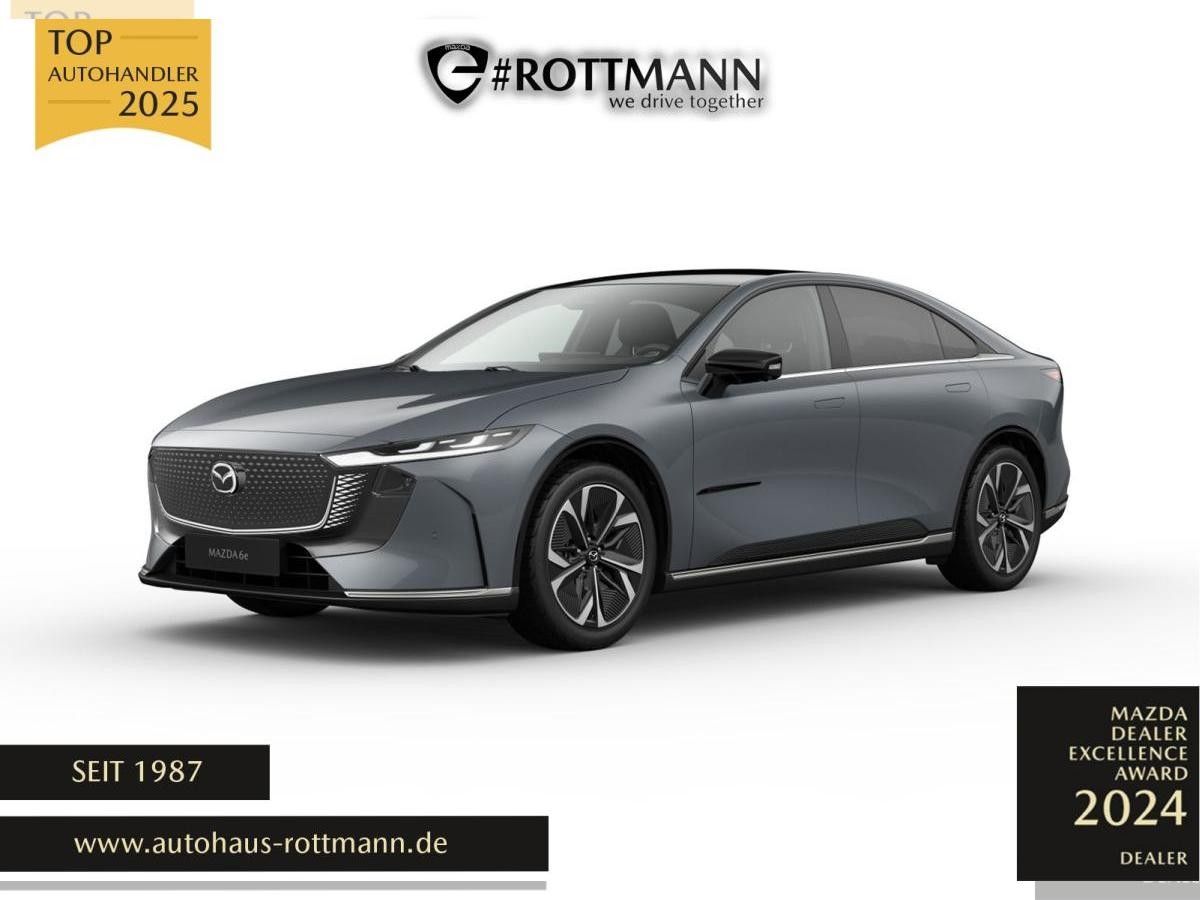 Mazda 6e EV 258ps Aut. Takumi Sony/Panoram/360°/Leder Schwarz Leasing