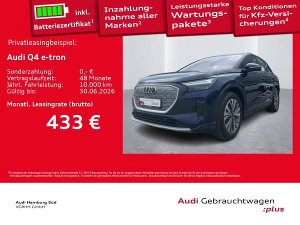 Audi Q4 e-tron Q4 45 e-tron advanced WÄRMEPUMPE/ACC/360° Leasing