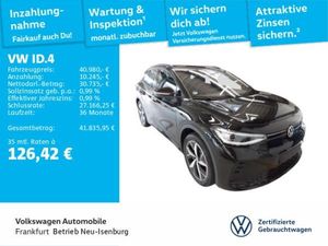 Volkswagen ID.4 GTX mit Entertainment-Paket 4Motion Navi IQ.LIGHT - LED-Matrix-Scheinwerfer Sprachbedienung DAB+ Leasing