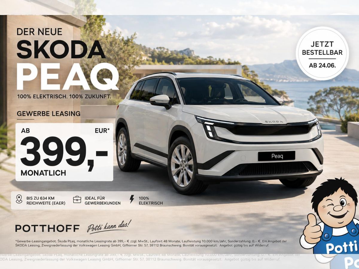Skoda Peaq SELECTION 90😮‼️NAV ACC KAM WÄRMEP😮‼️ Leasing