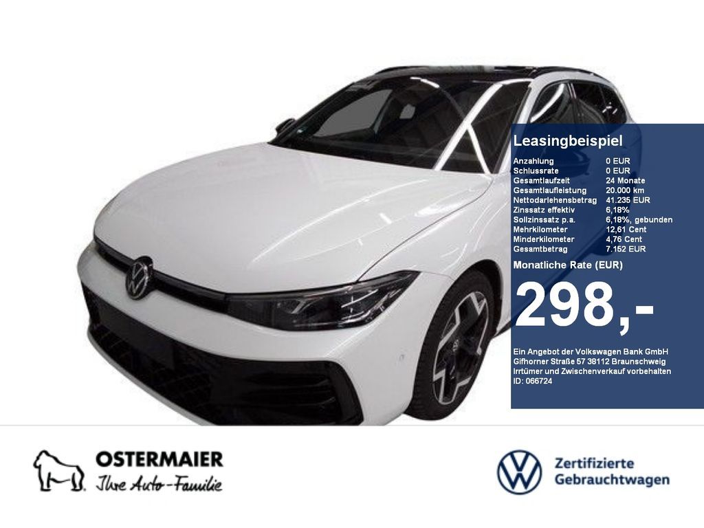 Volkswagen Passat Variant R-LINE BLACK SIGNATURE 150PS DSG Leasing