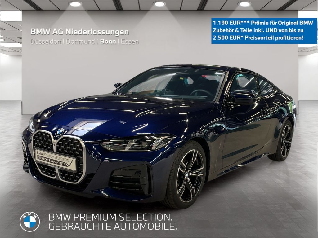 BMW 420i Coupé M Sport LiveCockpitProf Kamera HiFi Leasing