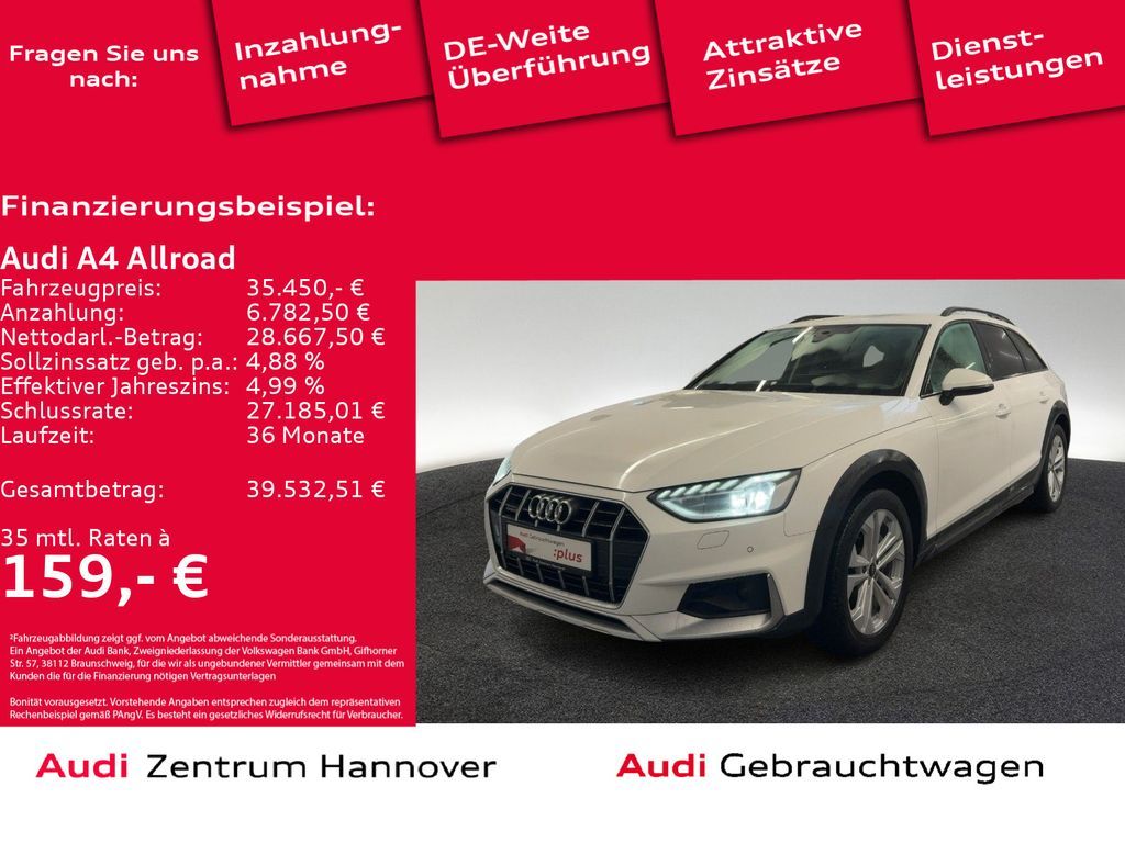 Audi A4 allroad quattro 40 TDI AHK virtual DAB Leasing