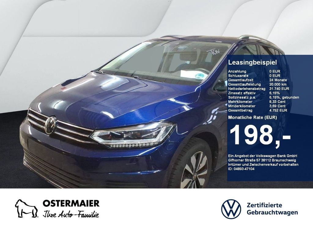 Volkswagen Touran GOAL 2.0TDI 150PS DSG ACC.7-S.AHK.NAVI+VC Leasing