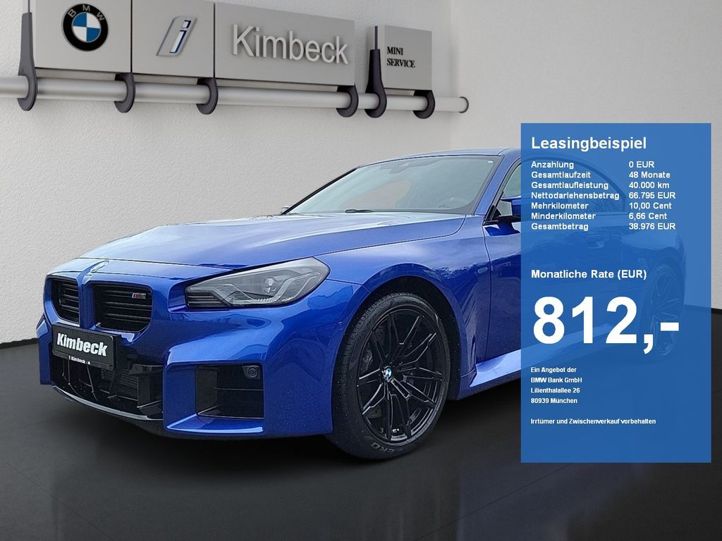 BMW M2 Coupé M SPORT HeadUp ParkAss DrivingAss HiFi Leasing