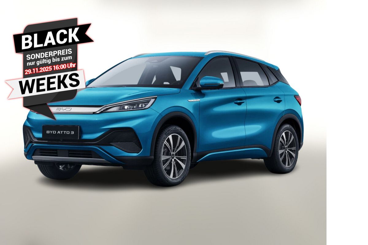 BYD ATTO 3 Design Pano Nav 360Kam ACC SHZ eHK Keyl Auto-Abo privat Auto-Abo