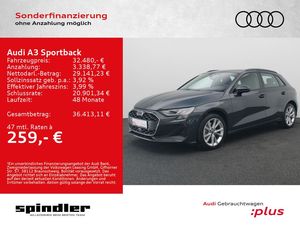 Audi A3 Sportback 40 TFSIe S-tronic / Standklima, ACC