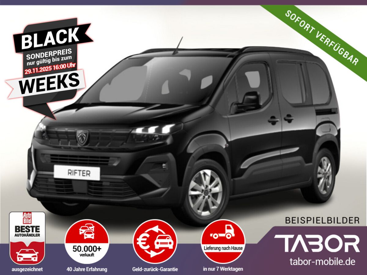 Peugeot PEUGEOT Rifter 100 Allure CarPlay StyleP Kam Temp PDC BT Leasing