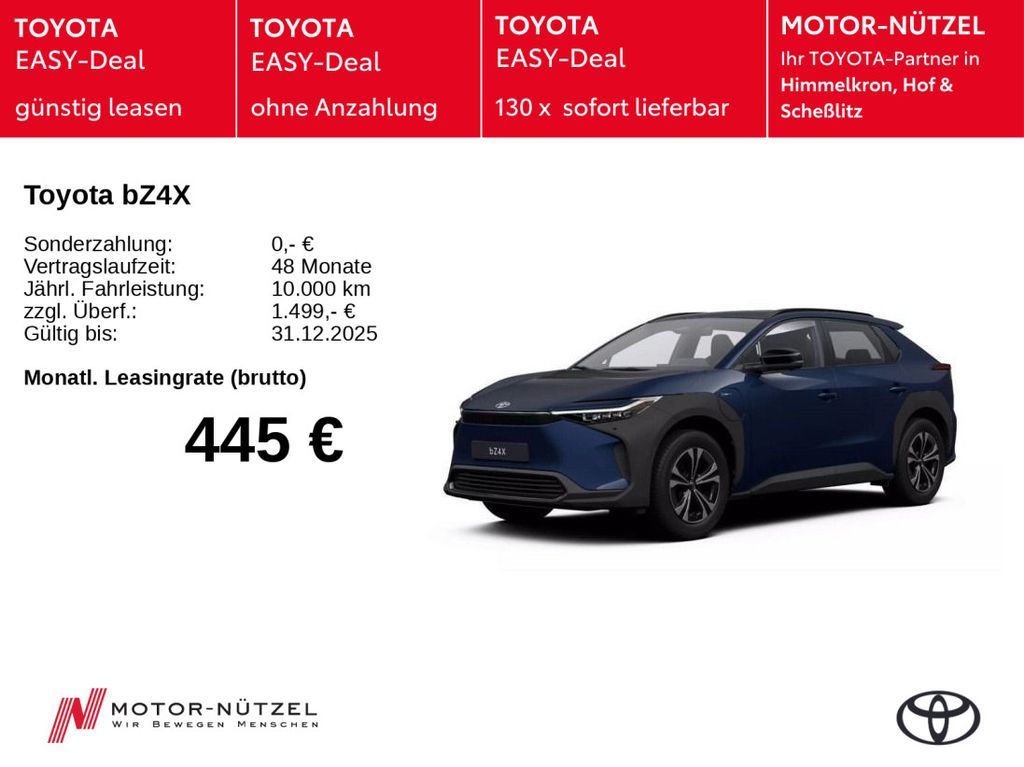 Toyota bZ4X Teamplayer - SOFORT VERFÜGBAR Leasing