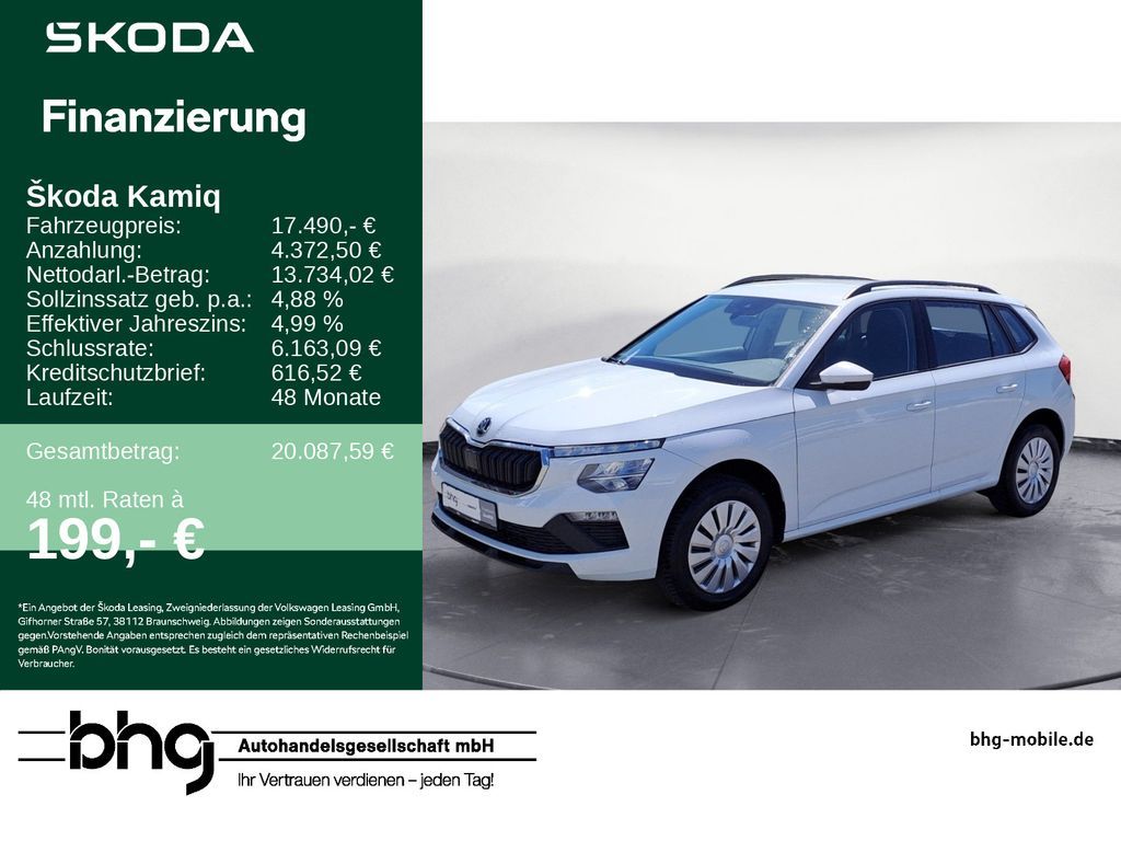 Skoda Kamiq Essence 1.0 TSI 5-Gang *LED*PDC*KLIMA* Leasing