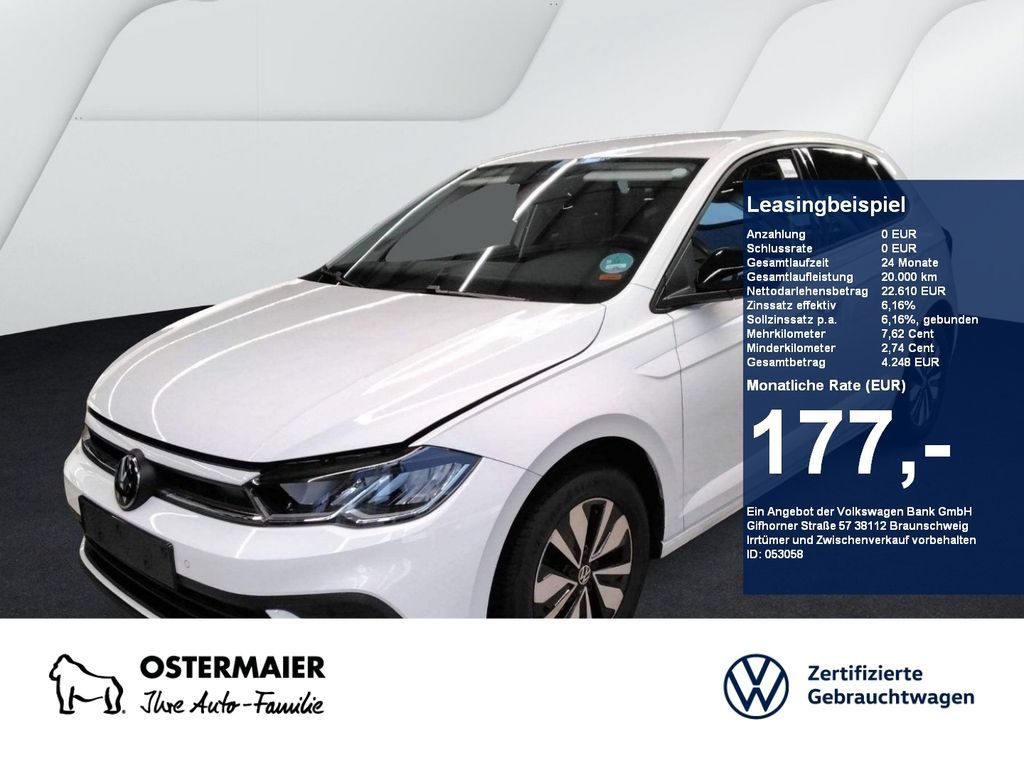 Volkswagen Polo GOAL 1.0TSI 116PS NP.32T AHK.KAMERA.NAVI.SH Leasing