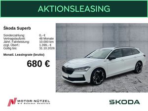 Skoda Superb Combi Sportline AHK 18" Stahl CANTON