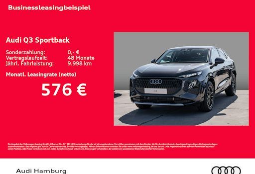 Audi Q3-sportback E-hybrid 200kW S Tronic 5dr Auto kaufen