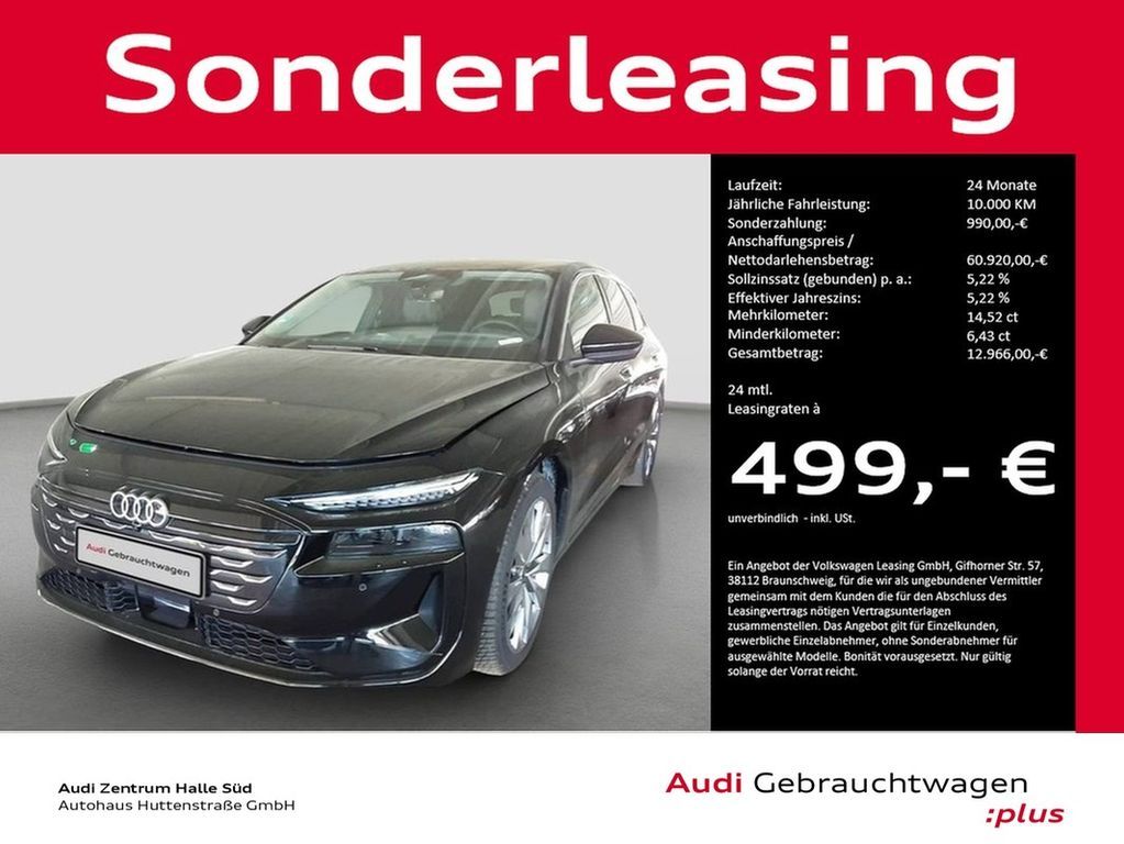 Audi A6 e-tron Avant performance BEIFAHRERDISPL. B&O Leasing