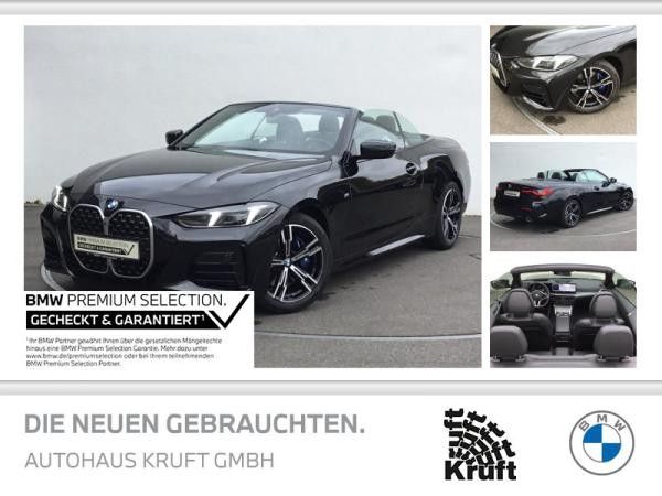 BMW 420 i Cabrio M SPORT+HUD+AHK+PAP+HK SOUND Leasing