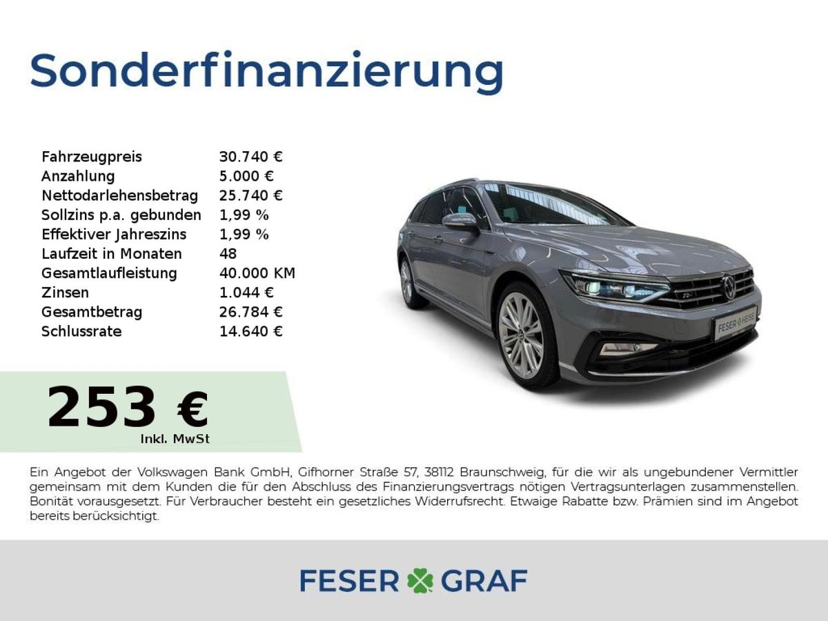 Volkswagen Passat Variant Elegance 2.0 TDI DSG/LED/Rear Vie Leasing