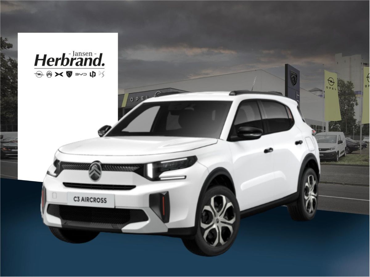 Citroën C3 Aircross Plus 100 PS MT *Weiß* Tageszulassung Leasing
