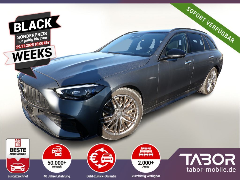 Mercedes-Benz C 43 AMG T 4Matic Leder Pano Burmester NightP Leasing