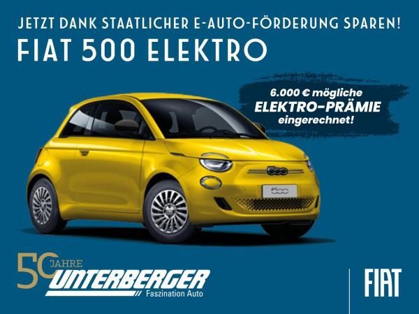 Fiat 500e 23,8kWh POP inkl. Tempomat, Verkehrszeichenerkennung, uvm! Leasing