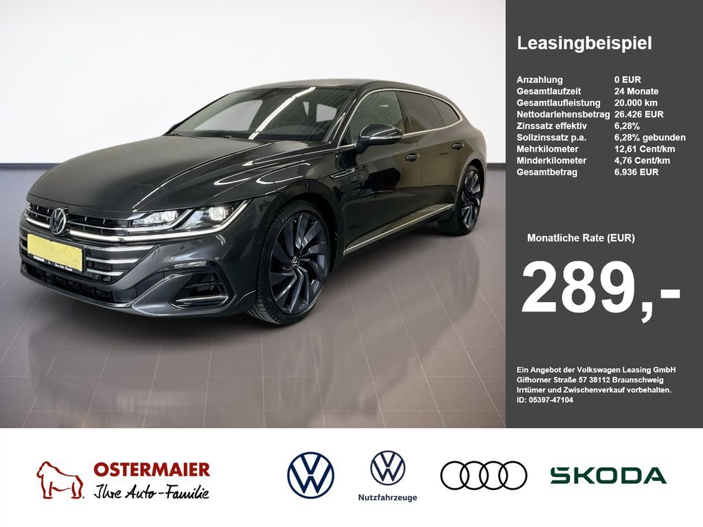 Volkswagen Arteon Shootingbrake R-LINE 2.0TDI 200PS DSG 4M Leasing