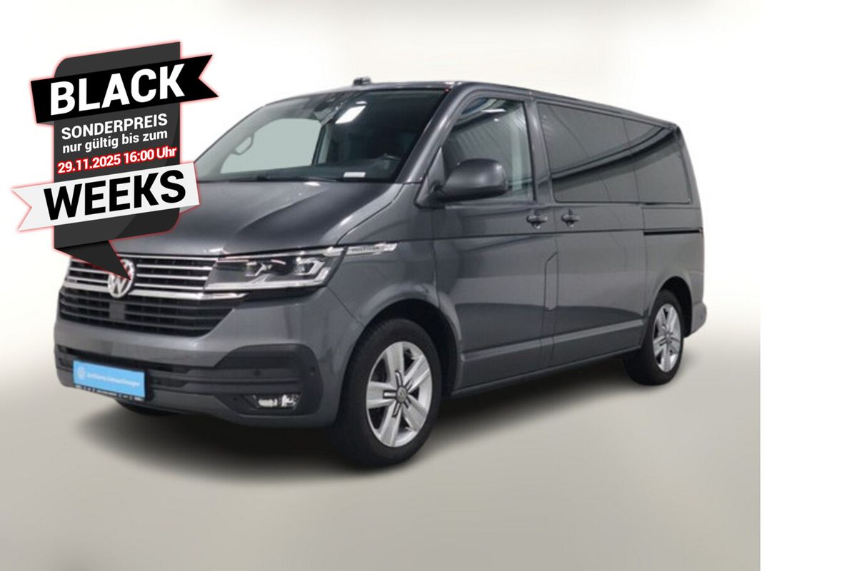 Volkswagen T6.1 Multivan TDI 204 4M FahrassP+ StHz LED+ AHK Leasing privat Leasing