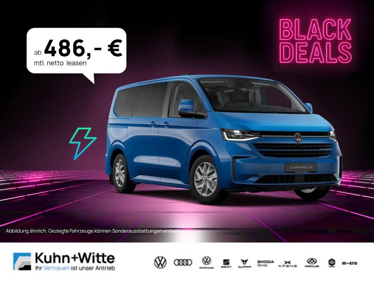 Volkswagen e-Caravelle Style Motor: BEV 160 kW Getriebe: 1-Gang-Automatikgetriebe Leasing