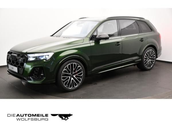Audi SQ7 Audi exlusive Verde Ermes metallic HD Matrix LED-Scheinwerfer  Panorama-Glasdach Nachtsichtassistent Leasing
